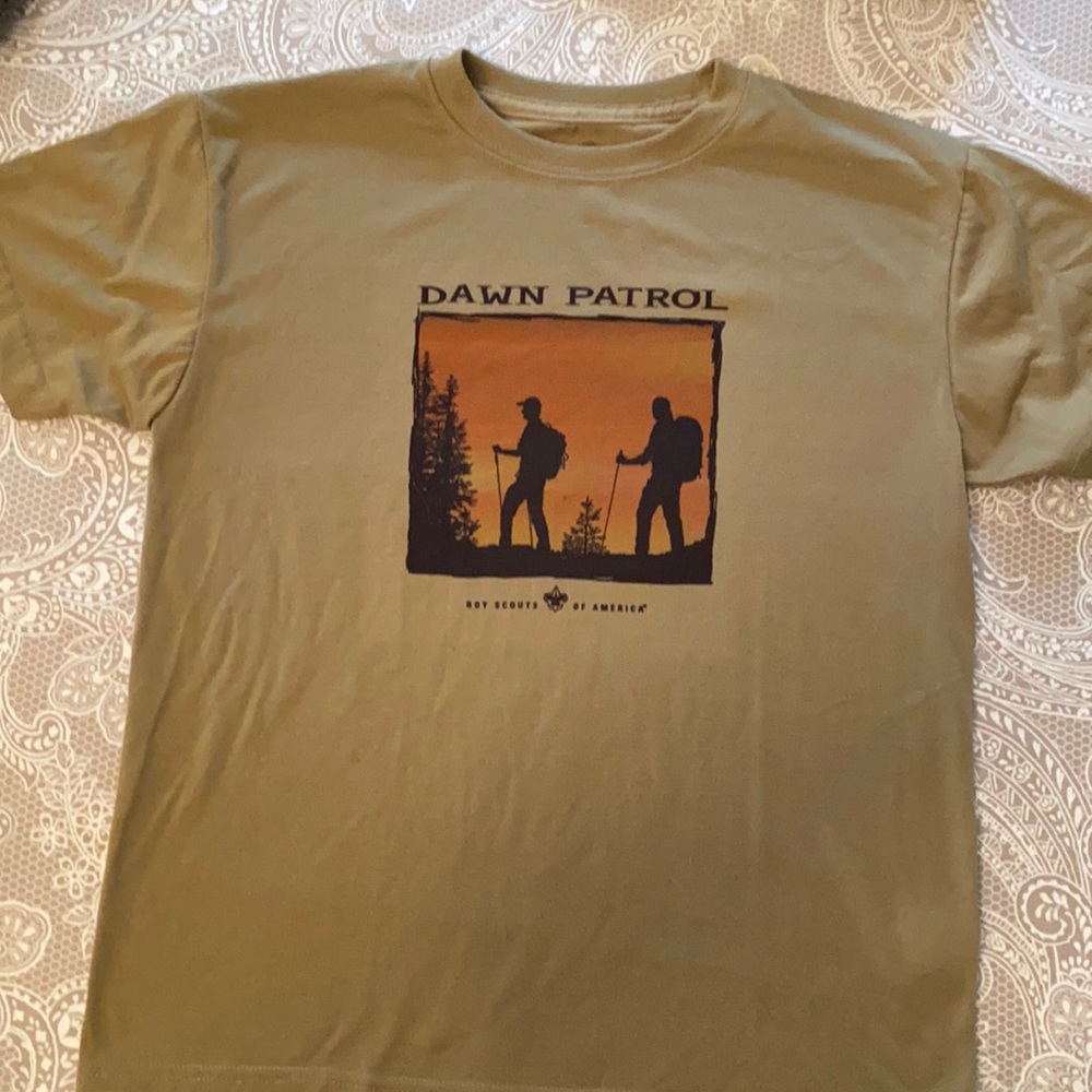 Scout tee perfect for camp